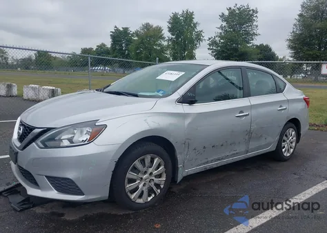 2016 Nissan Sentra Sv z USA, uszkodzony, nr VIN 3N1AB7AP5GY227643